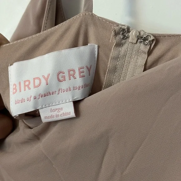 Birdy Grey Taupe Bridesmaid Dress - Picture 2 of 2